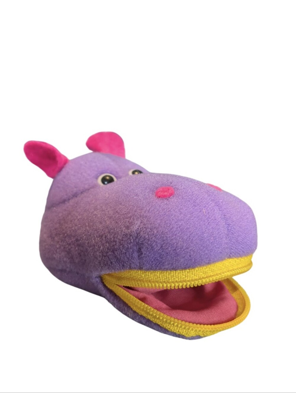 5 For $25 🩷 Vintage AVON Hippo Plush Animal Coin Purse 1988